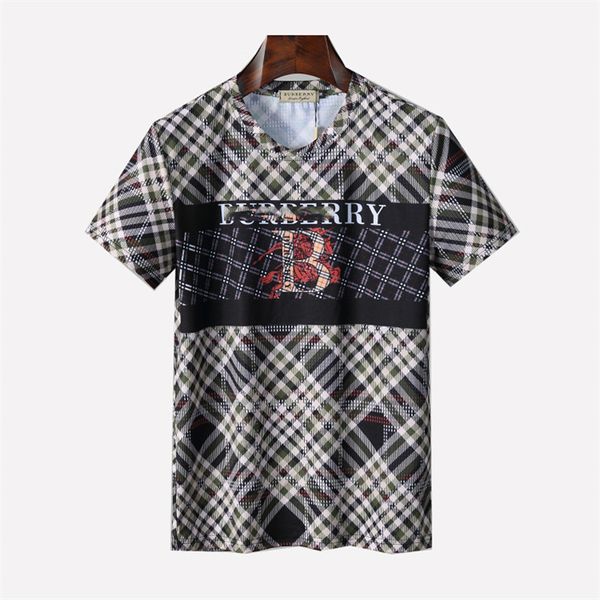 

fashion mens designer t shirt summer letter prints short sleeve couples tees poloasian code m-3xl nc63, White;black