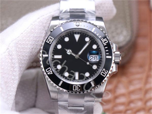 ZP Factory мужские синие, черные, зеленые, 40 мм, керамический безель, часы с автоматическим калибром. Часы 116610, мужские наручные часы для дайвинга Eta Sport 904L из нержавеющей стали