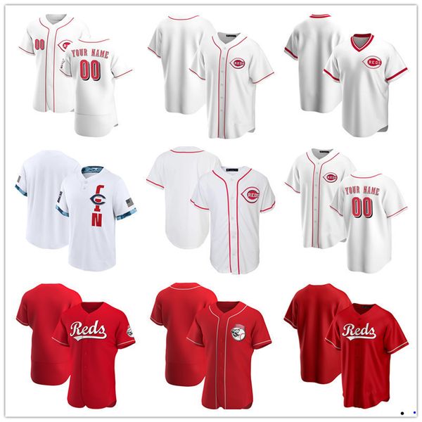

custom jersey cincinnati''reds''mens women youth 5 johnny bench 19 joey votto 7 eugenio suarez 11 barry larkin baseball, Blue;black