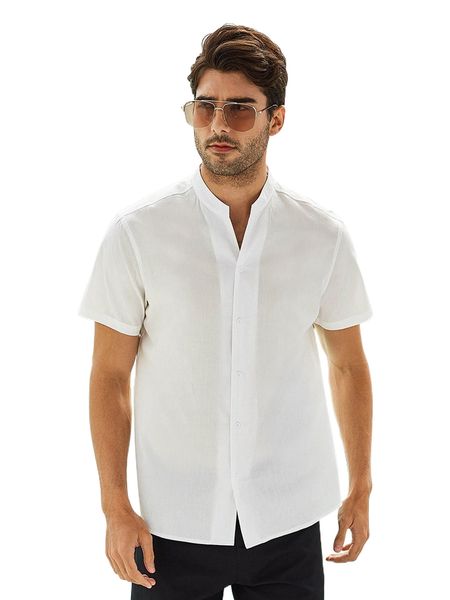 

men solid button up shirt k2vk#, White;black
