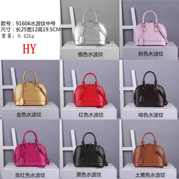 

women's designers luxury famous shoulder bag totes purse handbag message bags cluth brand classic crossbody pu leather #91606 25cm wate