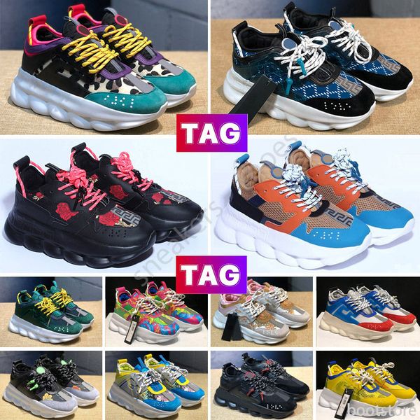 

fashion luxury italy reflective height reaction casual shoes sneakers triple black white multi-color suede red blue yellow fluo tan men wome