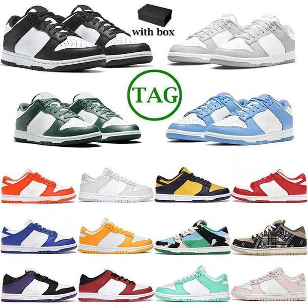 

with box dunks lows designers men women running shoes white black unc coast green glow syracuse purple pulse chunky sb low laser orange mens