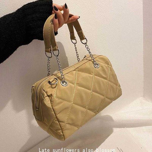 

messenger quality square chain capacity 2021 new high lattice pu designer handbag tote bag shoulder hbp dkmjs