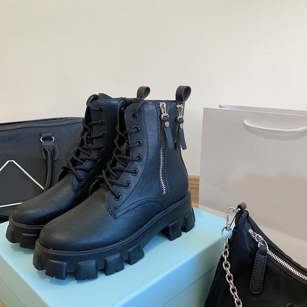 

r black leather booster boots ladies designer resort casual boot strap box size 3540