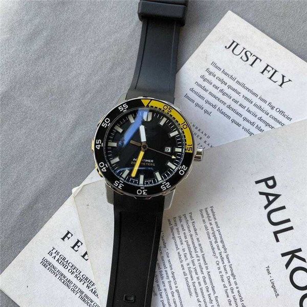 

casual luxury mens watch leather strap waterproof date fashion 42mm, Slivery;brown