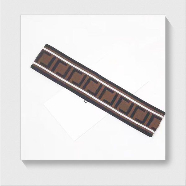 

luxury designer headbands classic women men letter brand letter print elastic headband fashion sport hair bands turban headwraps for hat acc, Silver