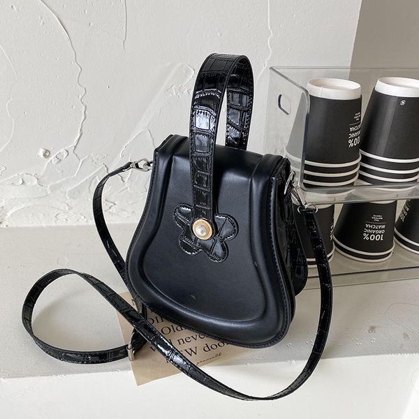 

evening bags fashion floral pattern shoulder women's bag 2022 trend summer brand crossbody for women small flap solid female handbagsev