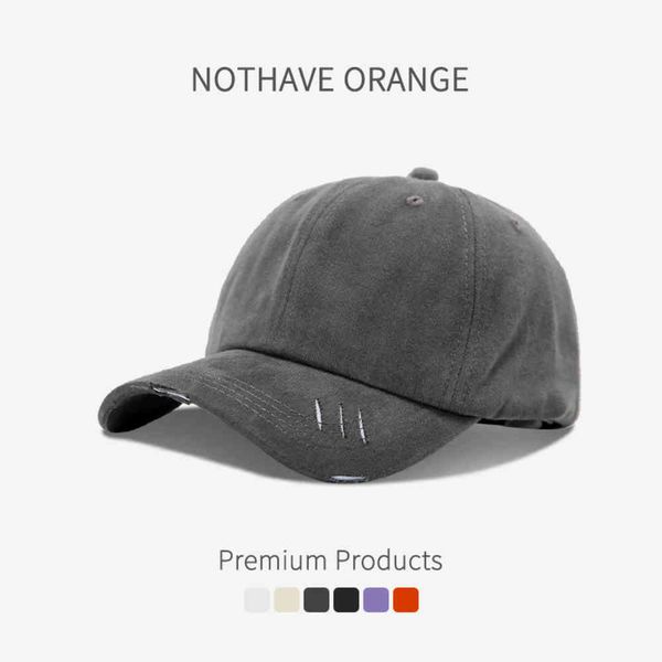 

hat female spring and summer sun shading sunscreen cotton baseball cap fashion trend sun hat korean pure color leisure cap, Blue;gray