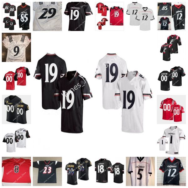 Cincinnati Bearcat Futbol Forması Jah-Mal Williams 29 Jacob Dingle Norman Love 25 Jack Haglage 96 Dominique Perry 90 Jabari Taylor 72 James Tunstall 84 Nick Mardner