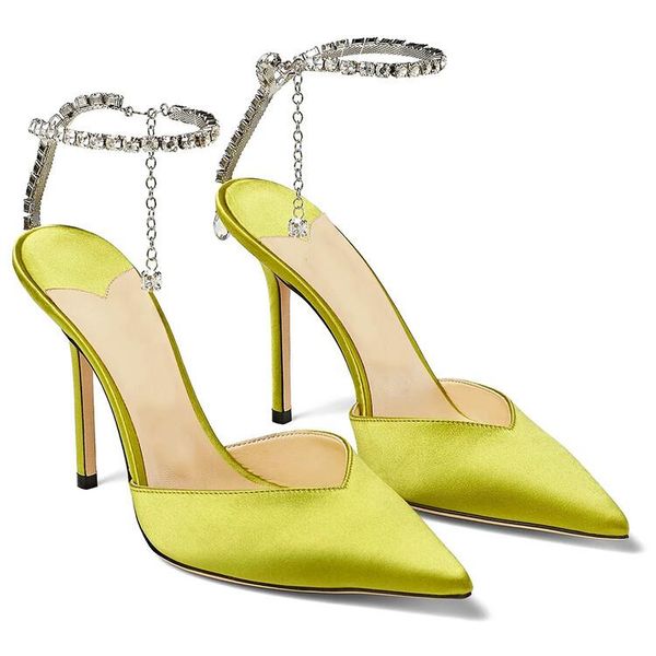 

2022 women ladies genuine real leather stain high heels dress shoes pumps fold sandals summer casual pillage toe pointed suede party wedding, Black