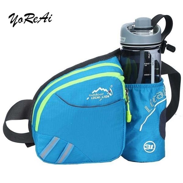 YOREAI MAN MULHERM MULHERES CORREIO DE CORREGO DE CORRONO COM BAGA DE GRANHA Sports Fanny Pack Bag para camping para caminhadas de pesca Sacos de matilha de cintura 201118