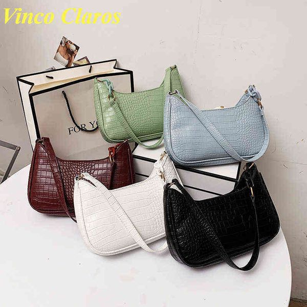 

alligator purses and handbags luxury designer pu leather shoulder bags for women sac bolso designer hand bag sac a main chains g220517