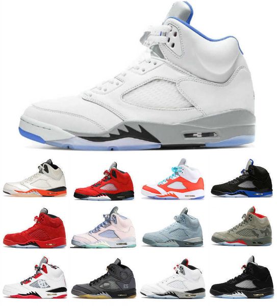 

racer blue men basketball shoes 5 5s sneakers raging red bluebird pink foam shattered backboard what the white x sail black metallic sports