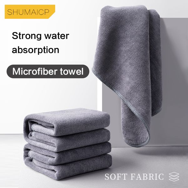 

high-end microfiber auto wash towel car cleaning drying cloth hemming