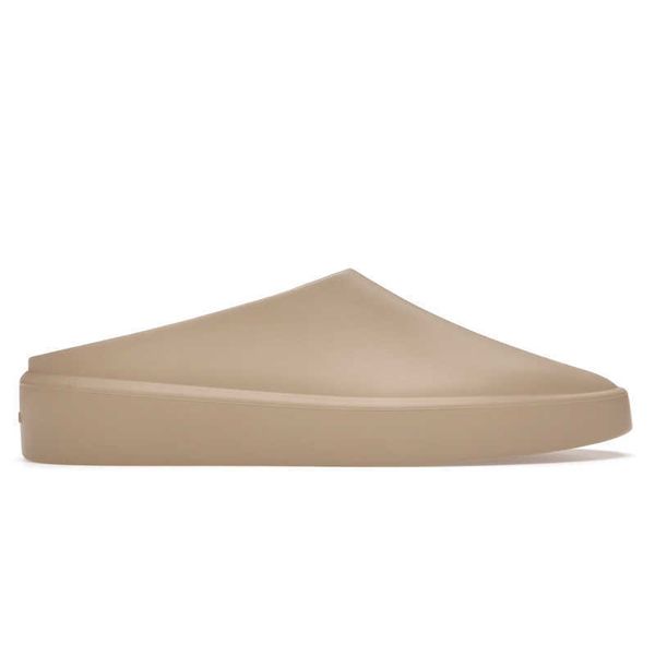 

2022 new arrival fears of god the california slip-on slipper for mens women almond cement cream oat concrete luxurys designer outdoor, Black