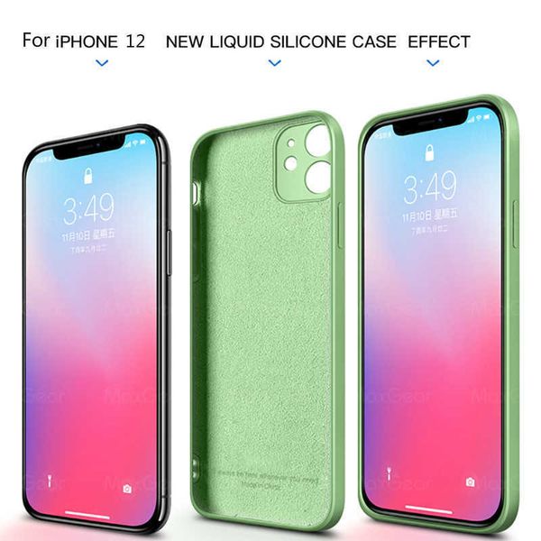 Custodie per cellulari Custodia morbida in silicone TPU per iPhone 15 12 13 mini 11Pro Max X XS 14 Pro Plus XR Cover posteriore opaca Coque Capa per iPhone 11 pro 7 8 Plus Custodie multicolori ZCB