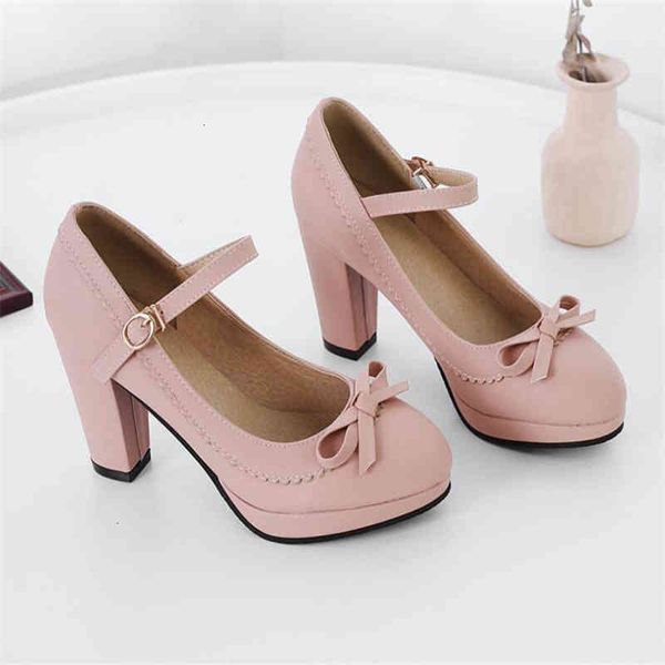 

children dress shoes sandals for girls bow leather princess high heels kids party wedding female wfib 9a8z, Black