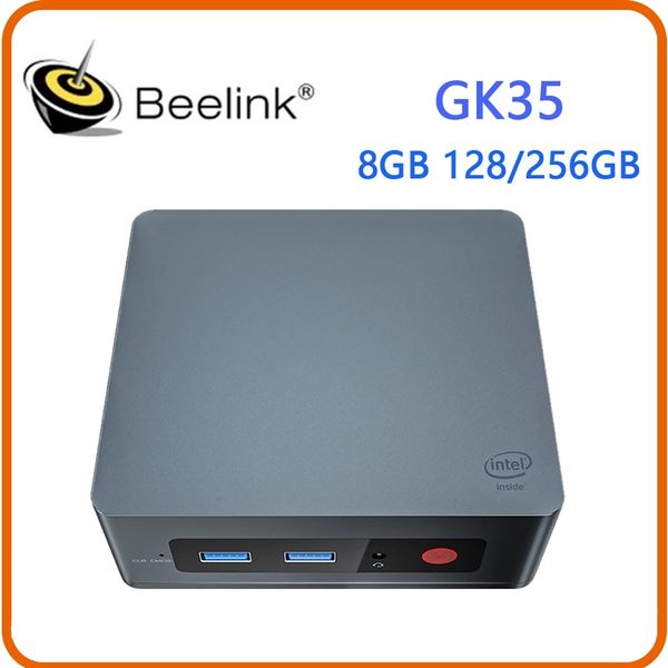 

beelink gk35 windows 10 mini pc intel apollo lake celeron j4205 8gb 128gb 256g ssd 5.8g dual wifi bt 1000m deskmini computer