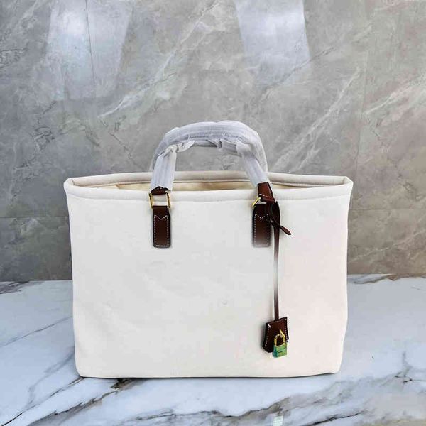 

shopping tote bags beach handbag large capacity women shoulder canvas leather luxury brand designer female iphone purses 220401