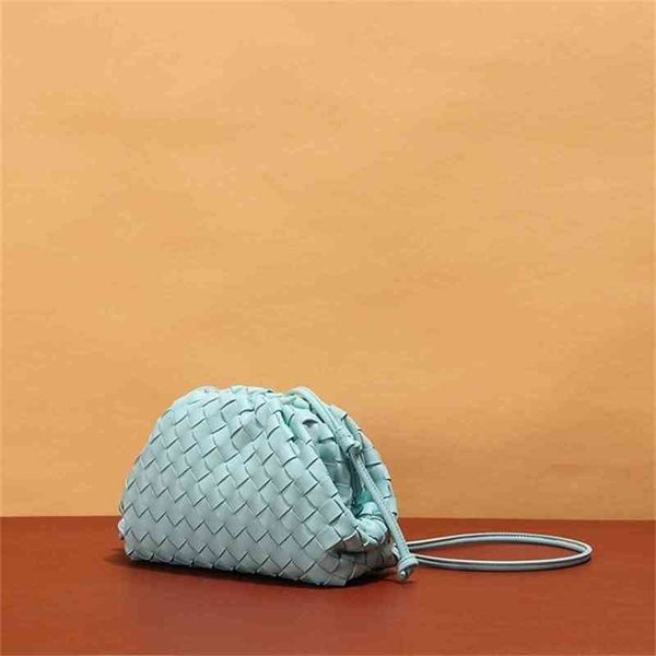 

venetas explosive fashion bottegas handbags bags factory soft weaving cloud high-grade sense cross body leather women's