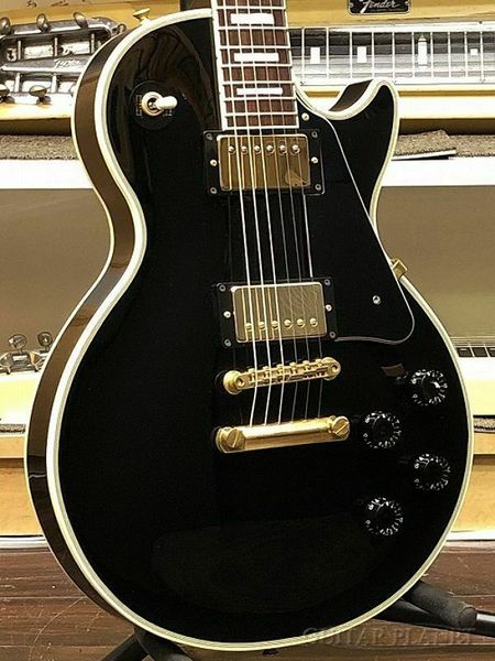 

orville by lpc-75 les custom -ebony guitar