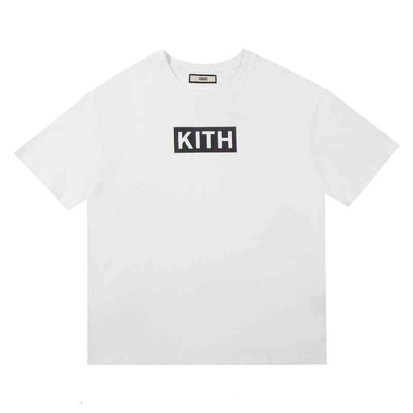 

men's t-shirts frog drift new fashion wear brand summer hip hop cotton streetwear kith nyc og core tee t shirt for mens, White;black