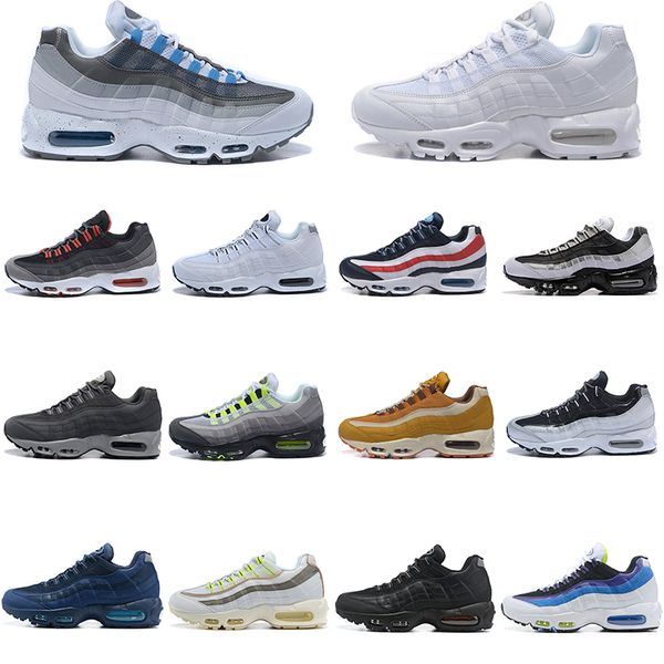 

fashion 95 running shoes mens cushions white colorful black neon rainbow trainers sneakers