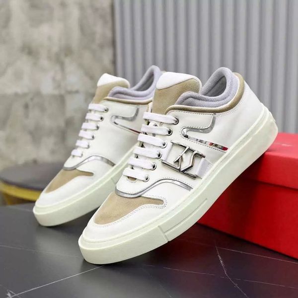 

brand ornament buckle sneakers shoes men's sports golden metal lightweight skateboard runner sole tech fabrics ultra-light train dkq0, Black