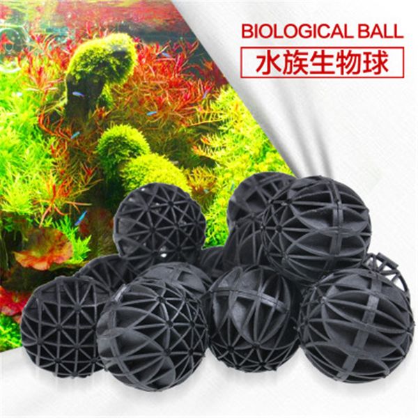 

2-50pcs bioballs aquarium filter media with sponge fish tank koi pond filter sump filters material biological balls