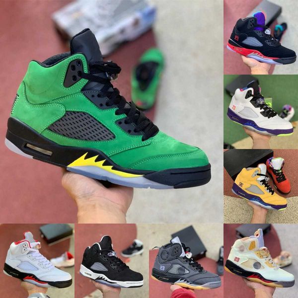 

jumpman se oregon ducks 5 5s high casual basketball shoes mens sail stealth 2.0 raging bull red 3 oreo hyper royal oregon ice bred, Black