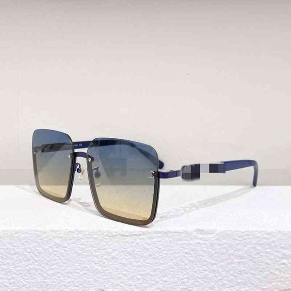 

sunglasses xiaoxiangjia's half frame net red same high-level business style sunglasses 5690-s versatile, White;black