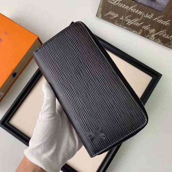 

luxury brand special bag haig double zipper long y men wallet large enough. bags all passport pocket keys there is space sxssn, Red;black