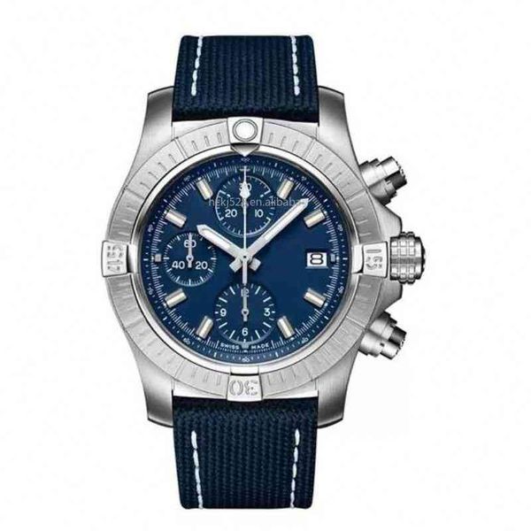 

chronograph superclone watch e o watches designer wristwatch m luxury g a fashion super avenger 1884 stainless steel br, Slivery;brown