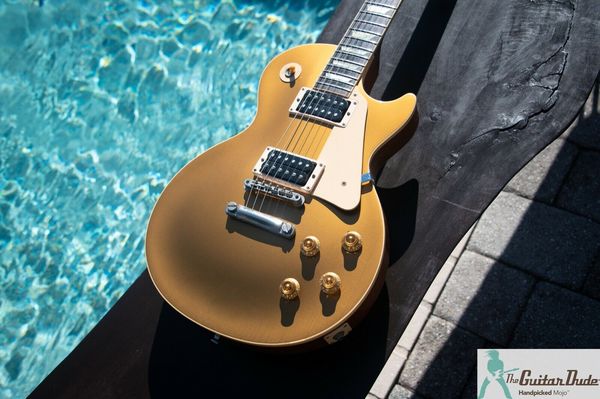 

paul 1960classic - gold electric guitar