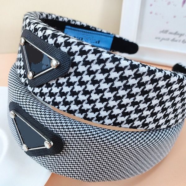 

designer luxury headbands hair bands for women girl p brand elastic headband sports fitness headband head wrap 3 color, Silver