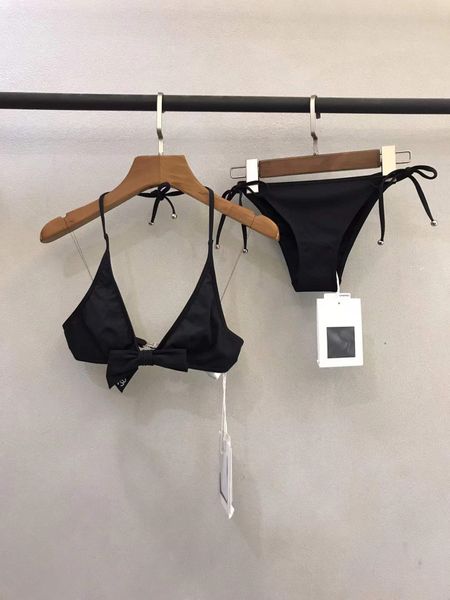 

women's swimwear 2022 spring summer bow panelled brand same style 2 piece shorts 0616-13, White;black