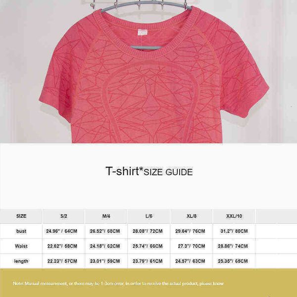 

women yoga designer lu t-shirts high-elastic breathable running quick drying seamless short sleeve sport-cycling gym wear ll13, White