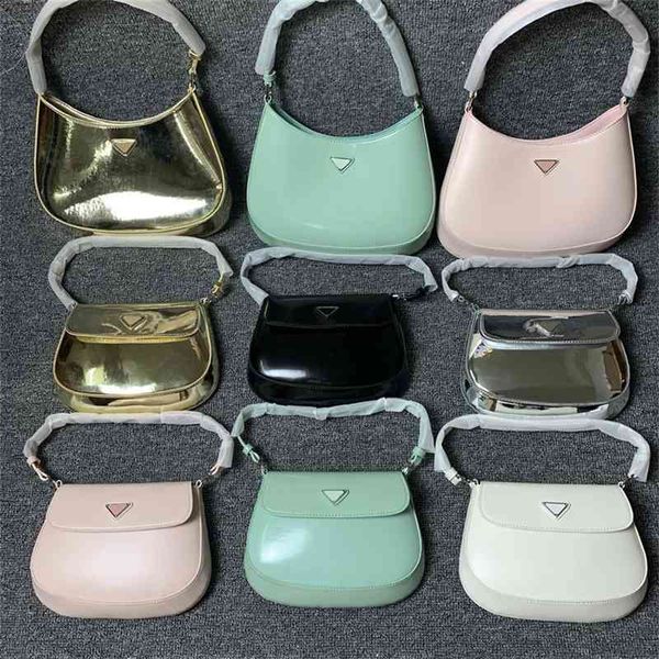 

purse family underarm bag women's bag new summer bright face shoulder bag hobo flip handbag outletguml