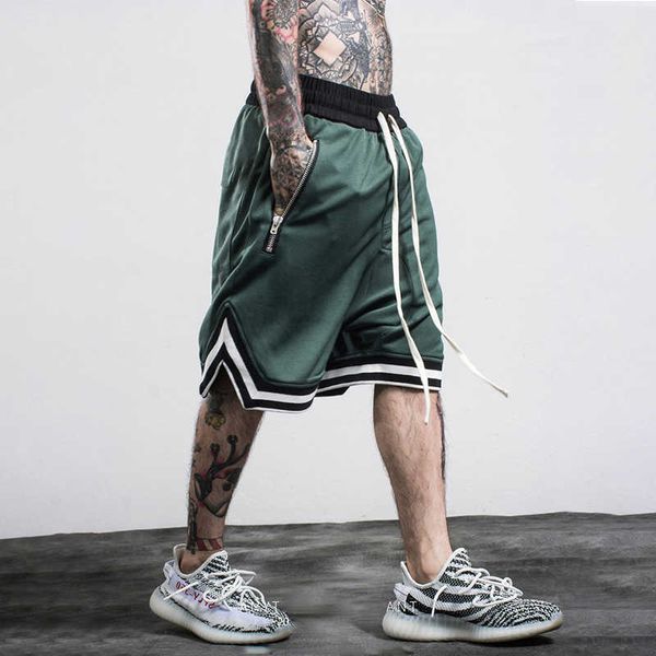 Calções casuais dos homens hip hop streetwear masculino de fitness calças curtas joggers calças esportivas bottoms musculação shorts dos homens homme