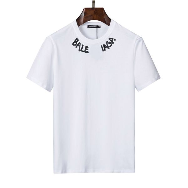 

728s men's t-shirts 2022 designer brand tees t shirts pure cotton short sleeve shirt simple letter printed summer casual men clothing s, White;black