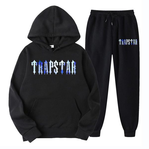 

tracksuits men's tracksuit trend hooded men's pieces set hoodie sweatshirt sweatpants sportwear jogging outfit trapstar man cloth, Gray