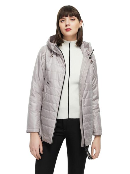 

letter patch zip up hooded winter coat h9jv#, Black