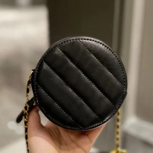 

fashion womens diamond lattice high texture chain bag handbag famous round designer small crossbody purse mini small women shoulder bags mes