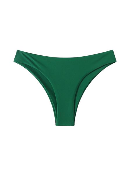 

plain bikini bottom m5f8#, White;black