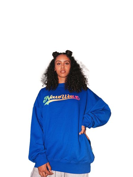 

letter graphic drop shoulder pullover p0pw#, Black