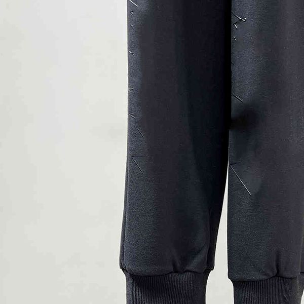 

clothing spring new dark flower pants, versatile fashion, guard pants, fashion, commuting outlet_mmoc, Black;white