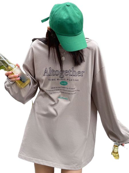 

dazy slogan graphic drop shoulder oversized tee f8dy#, White