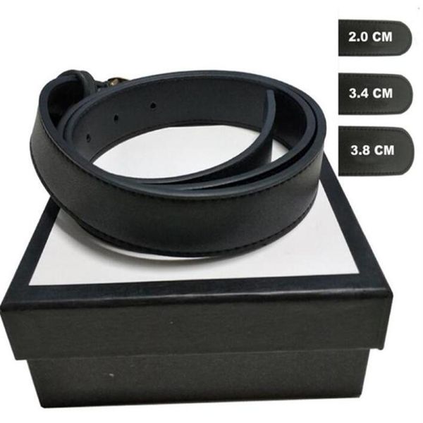 

mens belt womens waist for man woman fashion casual double g gold letter buckle black genuine leather belts cintura ceinture 2 0-3254y, Black;brown