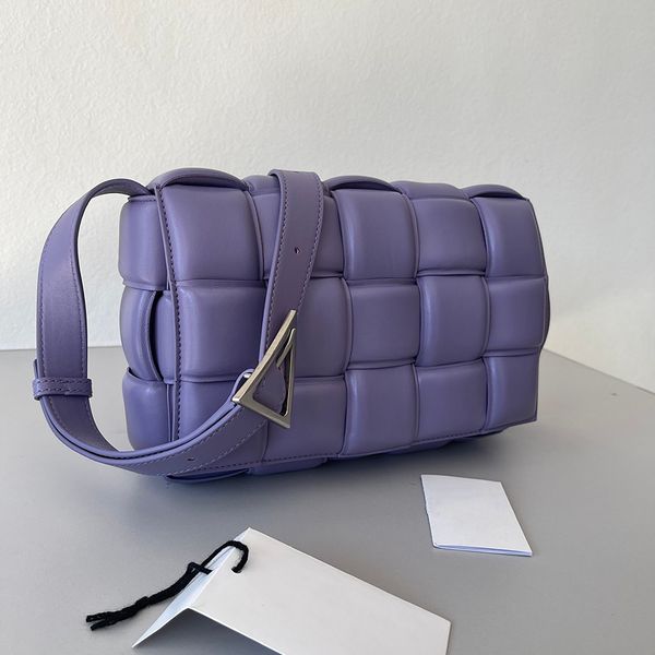 

10a padded cassette crossbody bag 26cm fashion designer bags luxury woman shoulder bagss genuine leather cosmetic bag lady